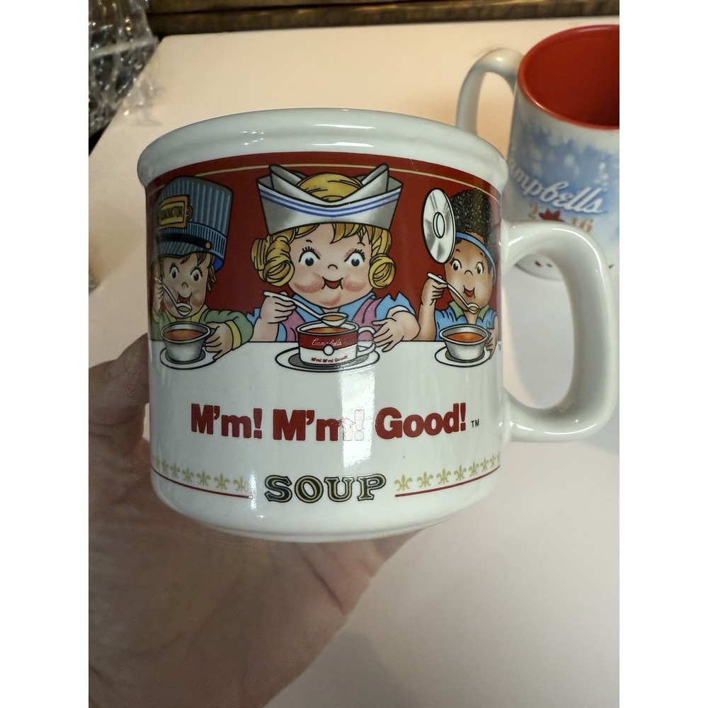Vintage 1993 Campbell's Soup Mug "M'm! M'm! Good!" Westwood 14 oz